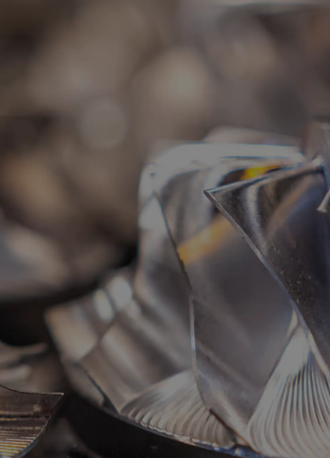Close-up of UPAPSI turbine impeller