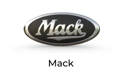 Mack truck engine turbocharger brand logo