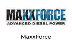 MaxxForce diesel engine turbocharger brand logo