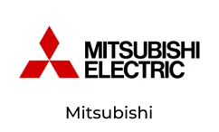 Mitsubishi diesel engine turbocharger brand logo
